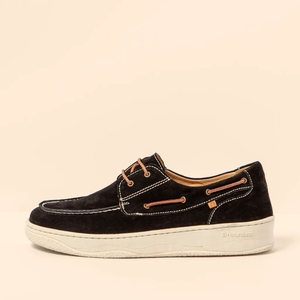 El Naturalista N5845 SILK SUEDE Noir Homme | RDO-48009090